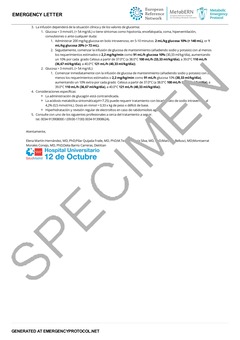 Protocolo de emergencia AEEG